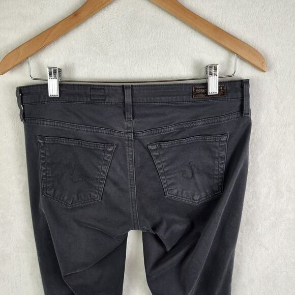Ag Adriano Goldschmied Legging Women 27 Dark Grey Super Skinny Fit Made in USA - Picture 4 of 9